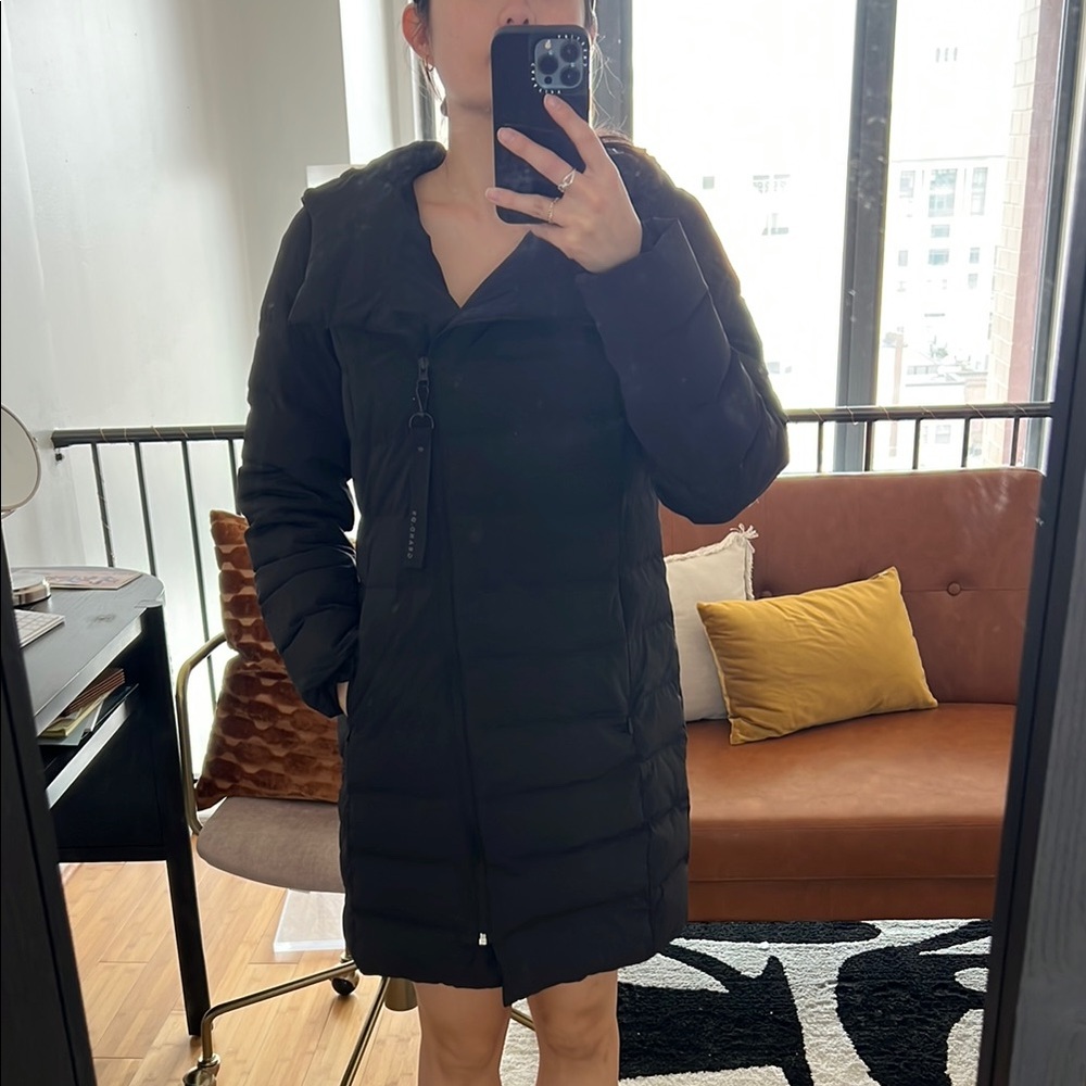 Women's Black Puffer Jacket